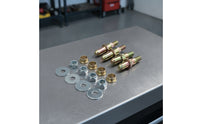 Metal Door Hinge Pin and Bushing Repair Kit Sturdy Door Hinge Pin and Bushing Kit Long-Lasting Hardware Easy to Install for Garage