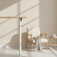 Metal Table Leg with Mounting Plate Easy Installation Table Leg Mounting Hardware Slim Heavy-Duty for DIYers, Bar Tables