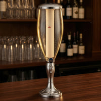 Beer Dispenser with Ice Column Tabletop Drink Dispenser with Faucet for Parties