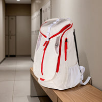 Backpack with Ball Compartment Comfortable Sports Backpack Multiple Pockets Athletic Daypack for Athletes, Commuters, Gym, School