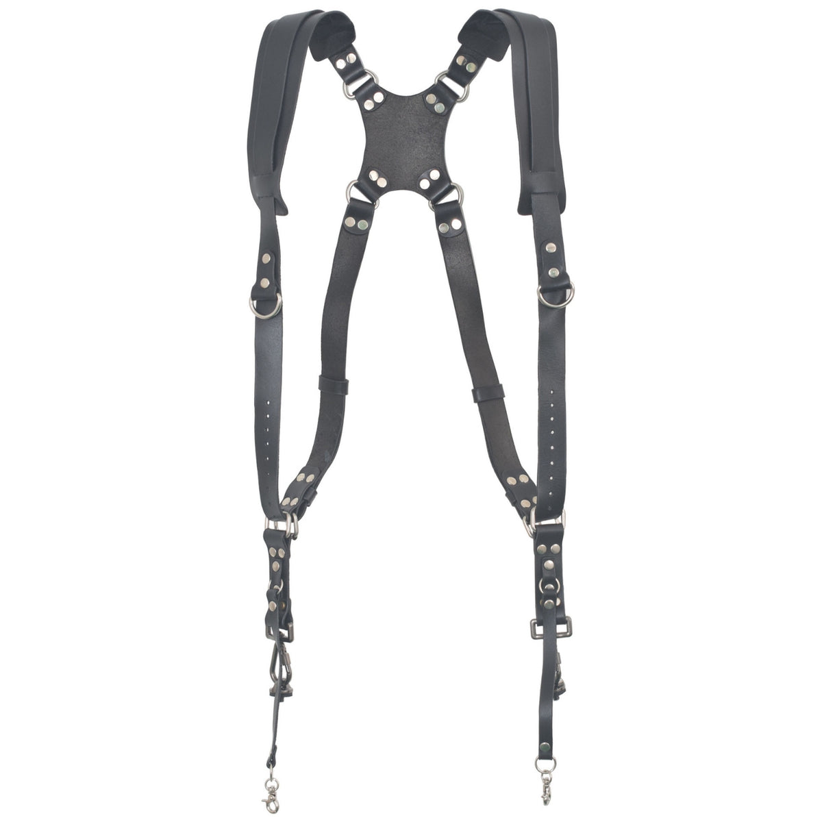 Leather Camera Harness Adjustable Double Camera Harness Heavy Duty Wear-Resistant for Photographers, Outdoor Photography, Travel