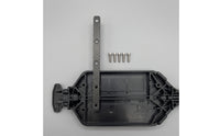 Chassis Reinforcement Strip Carbon Fiber Chassis Stiffener Reinforcement Bar with Screws Lightweight RC Car Part Bolt-On