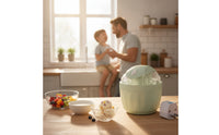 Fully Automatic Ice Cream Maker DIY Ice Cream Machine Creamy Appliance Family-Friendly for Home Kitchen