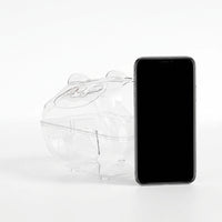 Transparent Hamster Bath and Hamster Sand Bath, Small Reusable Hamster House, Odour Controlling Hamster Toilet with Spoon for Moisture Management