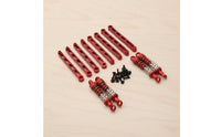 Tie Rods with Shock Absorbers Aluminum Damper Kit Lightweight Chassis Support Parts for RC Hobbyists