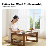 Foldable Folding Floor Desk Space-Saving Folding Lap Desk adaptable Low Table No Assembly Required for Dorm Residents, Home Workers, Bay sill, Small areas, Bedroom, Living Room