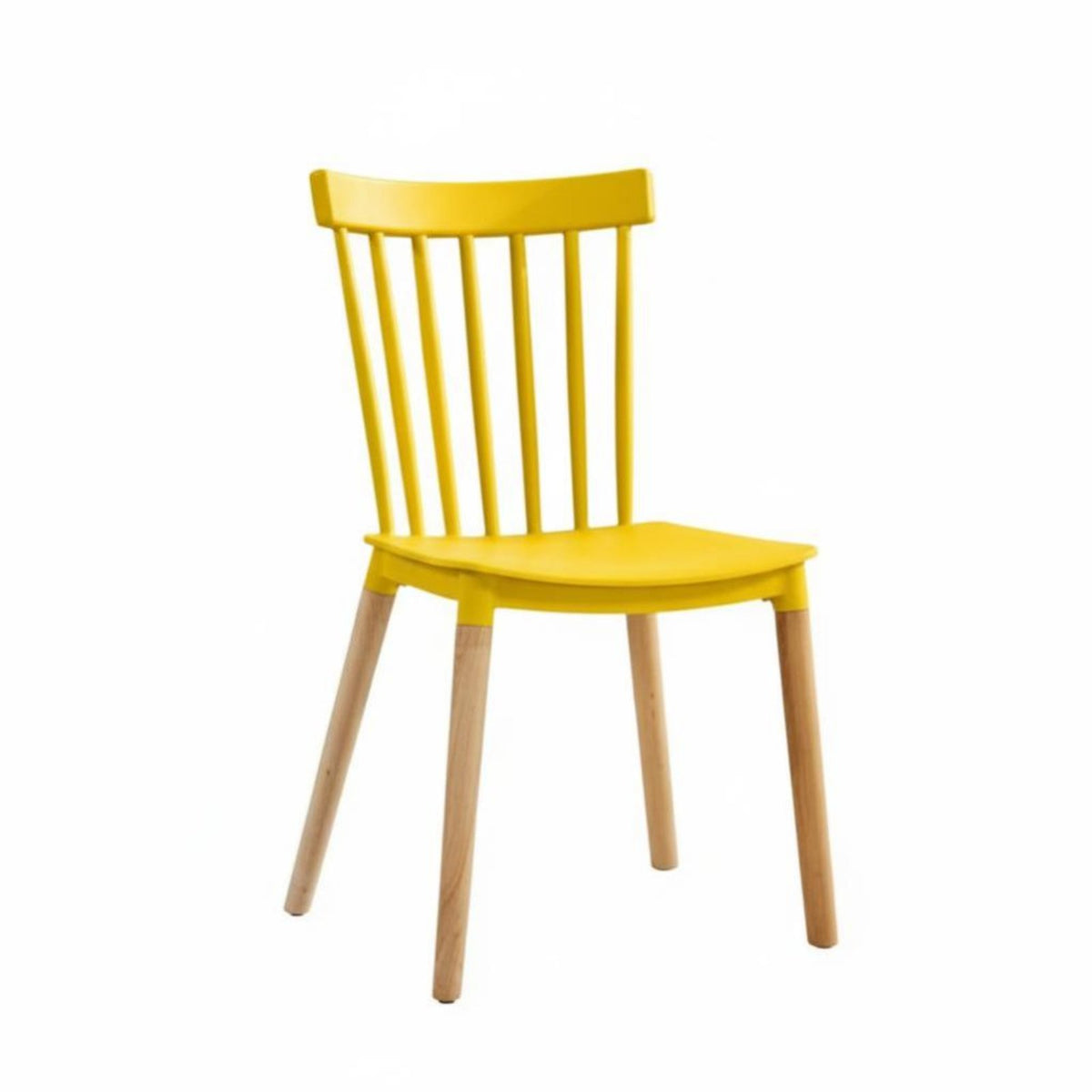 Nordic Design Spindle Back Chair Minimalist Design Seating Furniture Ergonomic Backrest Long-Lasting Construction for Adults, Homeowners, Cafe Owners, Dining Room, Kitchen, Bedroom, Home Office