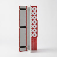 Elastic Straps Fishing Bobber Box Long Rectangular Spool Storage Case Organized Interior Hinged Hard Case 14 Compartments