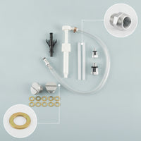 Marine Engine Flushing Kit Dockside Engine Flusher with twinCup Support for Marina Mechanics