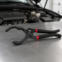 Plastic-Coated Handles Oil Filter Removal Tool High-Carbon Steel Oil Filter Wrench Pliers Hinged Hinge