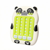 Electronic Toy 4-Button Panda-Style Rhythm Game Machine Digital Display