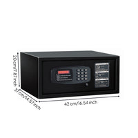 Security Steel Safe with Keypad Compact Digital Keypad Safe Electronic Small for Businesses