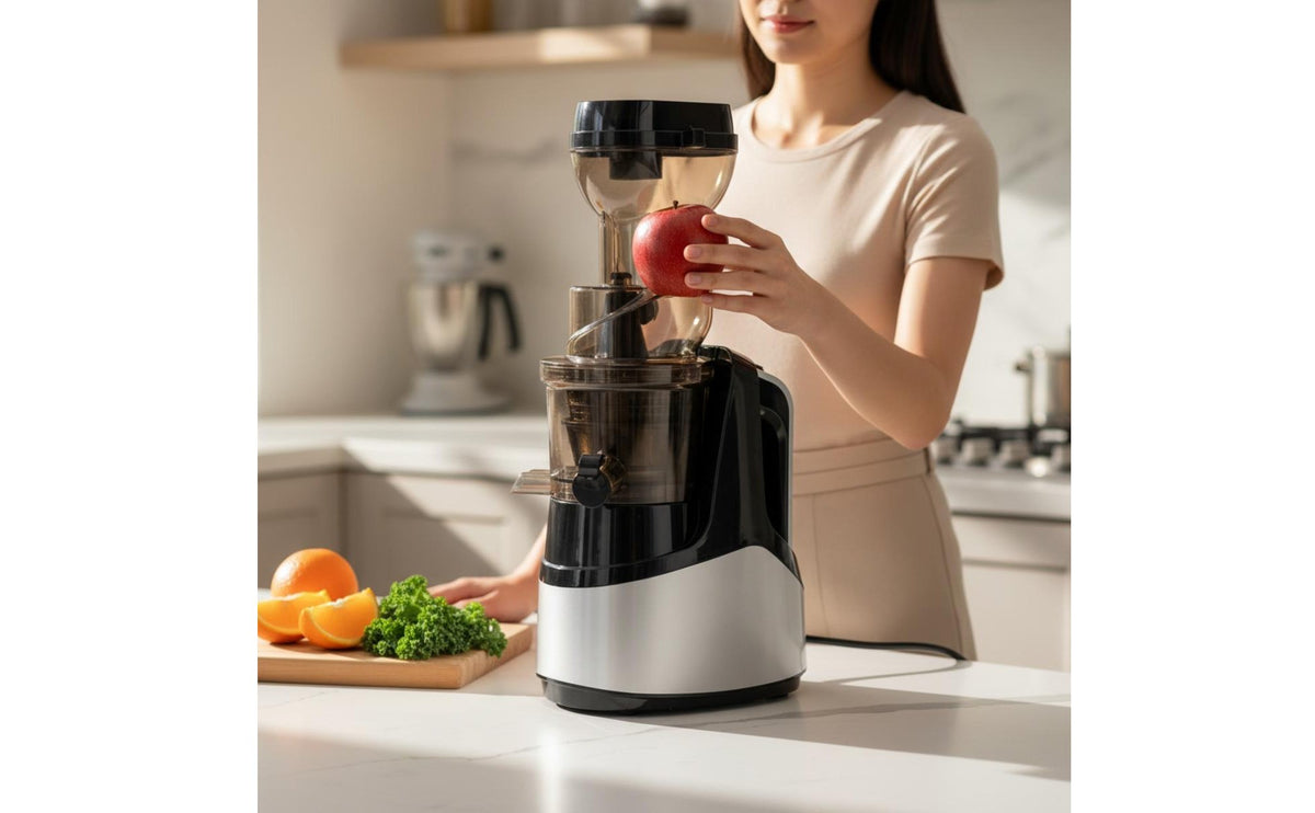 Easy to Clean Wide Mouth Juicer Food-Grade Material Cold Press Juice Extractor for Home