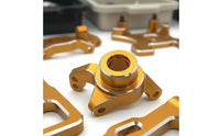 1:14 1:12 Metal Upgrade Kit High Strength Aluminum RC Car Modification Set Precision Engineering Aluminum Shock Absorption System Arm Set for Rough-Terrain