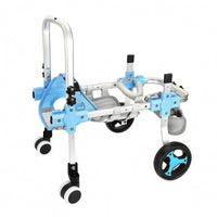 Rear Leg Wheelchair Telescopic Frame Hind Leg Wheelchair Adjustable