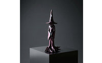 Witchy Witch Figurine with Pointed Hat Slender 3D Printed Witch Desktop Statue Spooky for Goths, Collectors, Desk, Shelf, Entry Table