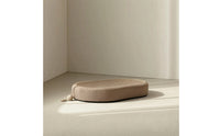 Cat Scratcher Bed with Ball Toy Natural Oval Cat Scratcher with Ball Interactive