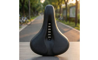 Ergonomic Cycle Saddle Aerodynamic Teardrop Bike Saddle Breathable Cycle Accessory