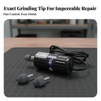 Wide Voltage Compatibility Portable Tire Repair Polisher High Rotational Force Low-Speed Tire Lightweight Electric Grinder Single-Handed-Hand Operation for Mechanics, DIY Car Enthusiasts, Vehicle Maintenance, Garage, Industrial Workshop