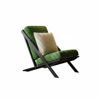 Wabi-Sabi Aesthetic Highspine Single Sofa Cream aesthetic Lounge Chair snug Design Home Seating Thick paddinging for Guesthouse Owners, Interior Decorators, Living Room, Balcony, perusing corner, Bedroom