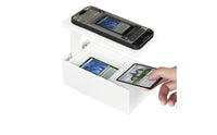 Compact Card Scanning Stand with Phone Platform Stable Phone Stand with Card Storage Long-Lasting Anti-Slip for Hobby Table