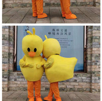小黄鸭卡通人偶服装抖音同款成人行走搞笑活动道具舞台儿童玩偶服
