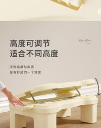 办公室脚踏工位神器防翘二郎腿可调节脚踩垫脚凳子桌下搁脚踩脚凳