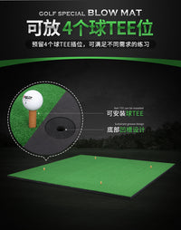 跨境热销 Golf Mat高尔夫打击垫 5x4ft室内高尔夫挥杆练习打击垫