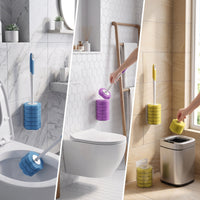 6 Pieces Single-Use Replacement Brush Head Scratch-Unrestricted Cleaning Supply