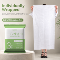 disposable bath towels