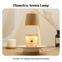 Electric Candle Warmer Lamp Timer Function Adjustable Melting Substance Melting Lamp Nordic Design Adjustable Height Melting Substance Melter