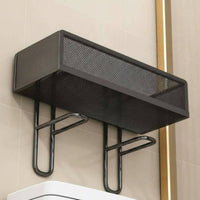 Large Capacity over-the-Toilet Storage Easy Assembly Toilet Cistern Topper Shelf Sturdy Bathroom Countertop Organizer Heavy Duty for Washroom