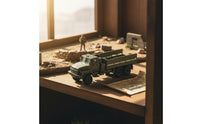 42 Pieces Quick Assembly 1/72 Scale KRAZ-260 Truck Model for Teens