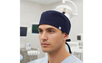 Cotton Cap Lightweight Cap with Tie Strings Sweat-Absorbing