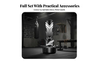 Stable Base Freestanding striking bag Quick spring-return fighting Sports instructor Stress Relief fighting Arts Gear Easy Assembly for grown-ups, Beginners, Training, Home, exercise session, Garage