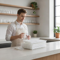 Commercial Large 126-Grid Ice Cube Tray for Milk Tea Shops and Bars, High-Capacity Ice Storage and Making Box for Home Use