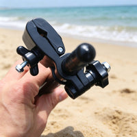 Umbrella Clamp Pole Easy to Insert Garden Accessory Portable for Flower Pot