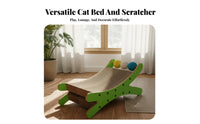 Corrugated Cardboard Cat Scratcher Long-Lasting Cardboard Cat Scratcher Corrugated Scrape Pad Prevents Furniture Damage