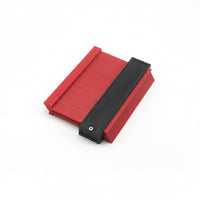 Multi-Functional Contour Gauge Metric and Imperial Scale Locking Profile Gauge High Precision Irregular Shape Tracer Long-Lasting ABS Material for Woodworkers, Craftsmen, DIY Enthusiasts, Carpentry, Tiling, Flooring Installation, Workshop