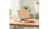 Tabletop Easel with Storage Drawers Adjustable Sketch Box Easel with Drawers Portable for Students, Beginners, Studio, Classroom