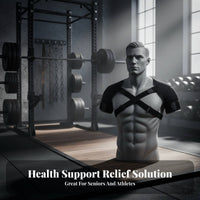 Shoulder Brace Adjustable Compression Breathable Support for Sports Recovery