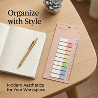see-through PET Index Tabs Sticky Notes, Removable Divider for Notebooks, Filing for Students, Stickers for Organizing
