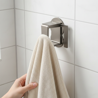 Foldable Wall-Mounted Basin Holder for Bathroom and Shower