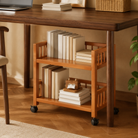 rolling bookshelf