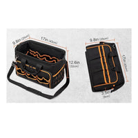 Handheld Tool Bag Portable Tool Bag with Shoulder Strap Comfortable for Diyers