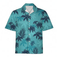 Casual Short-Sleeve Hawaiian Shirt Summer Hawaiian Shirt Breathable Top Comfortable for Beach