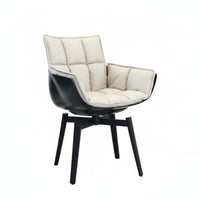 Contemporary Designer-Inspired anatomical spine Pedestal Chair rotate Function Dining Seat Modern Aesthetic Home Furniture Ergonomic spinerest for Interior Designers, Design aficionados, Reception Area, Kitchen, Living Room, book-alcove alcove