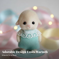 Poseable Creature Doll Movable Limbs Dollhouse Creature Character Miniature Critter Toy Small Gift Dollhouse Family Figures