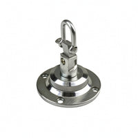 Smoothrotating Speed Bag Swivel 360° Speed Bag Swivel Mount Heavy-Duty Hardware Low Friction for Boxers, Fighters, Boxing Training, Home Gym