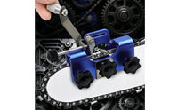 Compact Manual Chain Honing Device | Portable, chain filing guide honing device, for Workshop